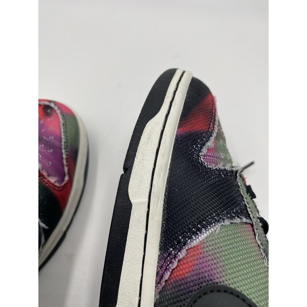 Nike Dunk Low “Graffiti” Black/Summit White-Red Orbit-Black DM0108-002 Size 9 - Picture 10 of 11